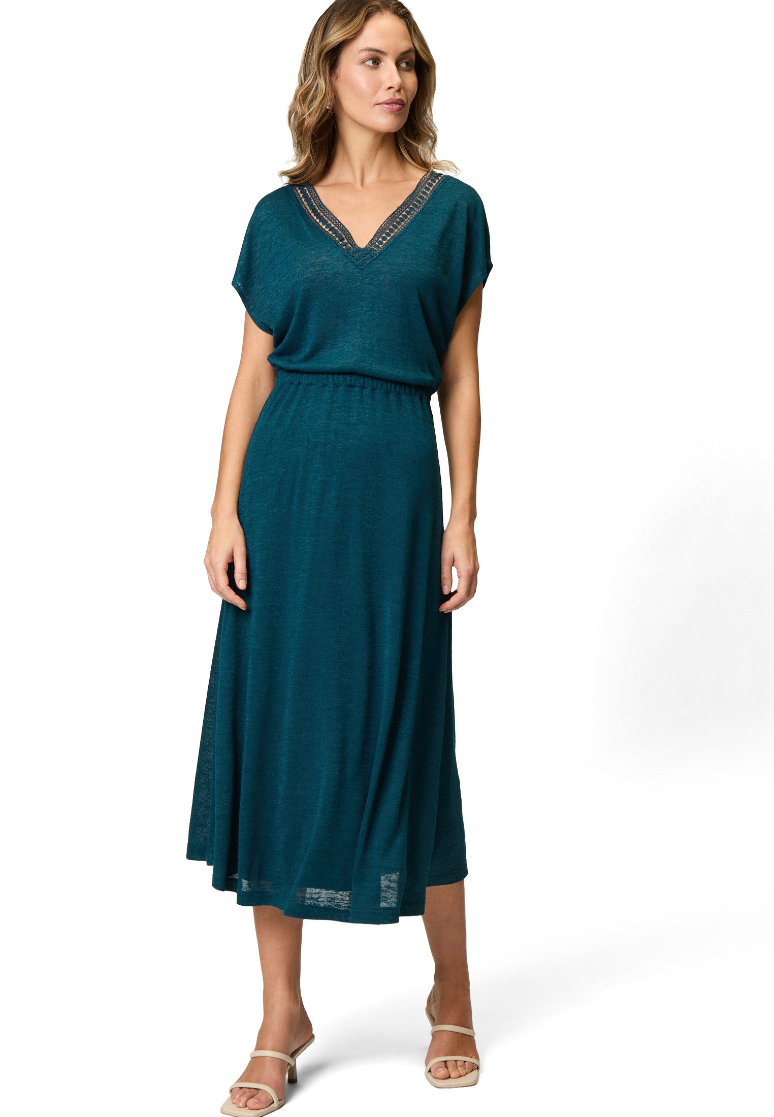 Zero Maxikleid zero Damen Maxikleid mit günstig online kaufen