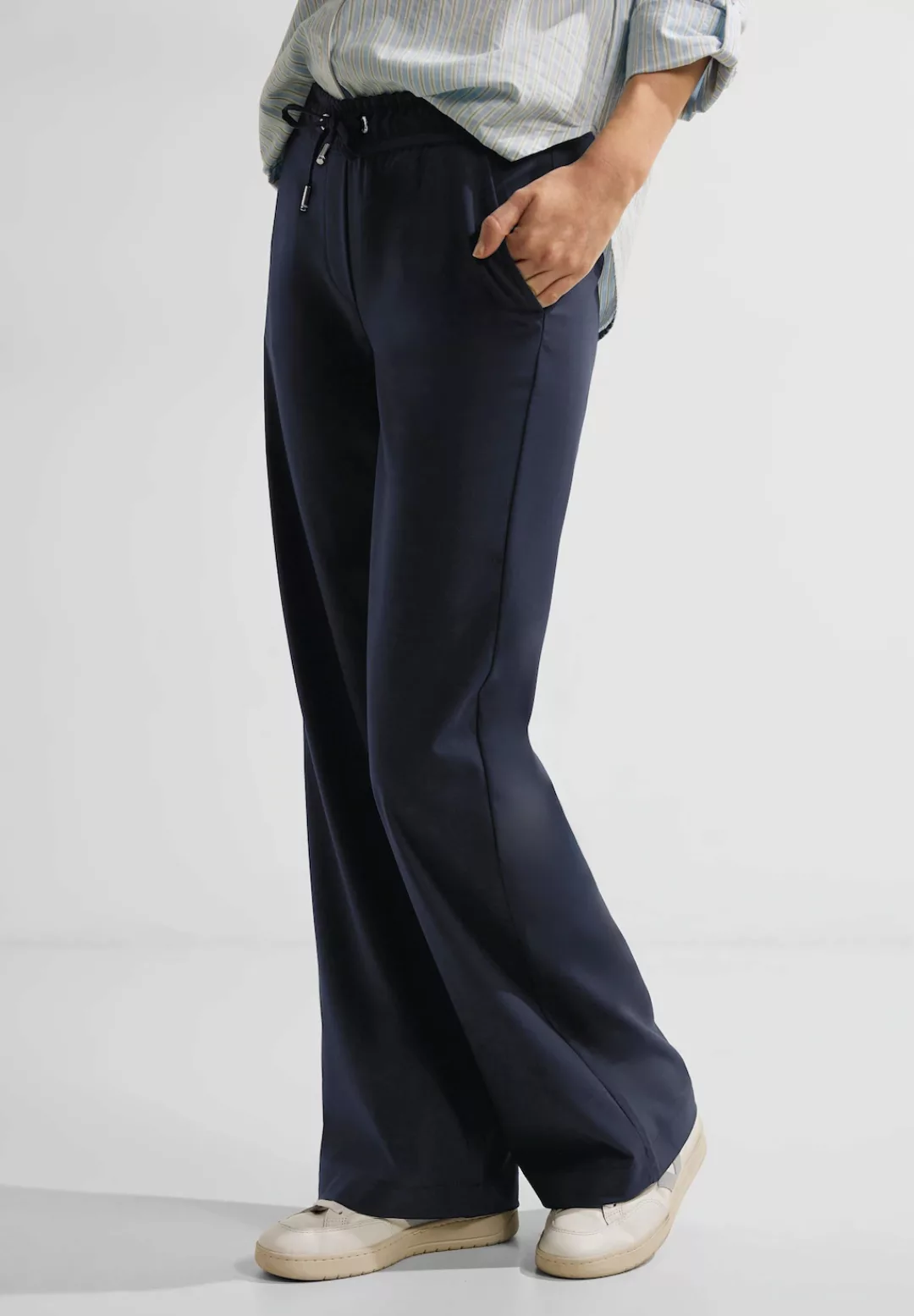 Cecil Culotte Style Neele Solid Culotte Hose Culotte Style, High Waist, Wid günstig online kaufen