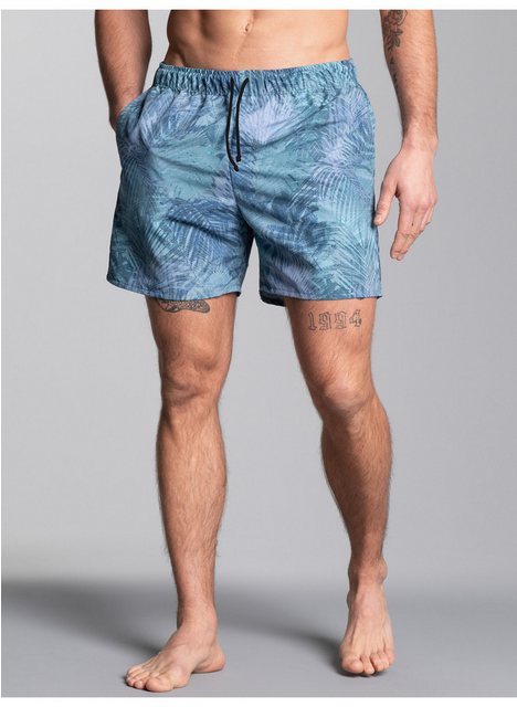 Trigema Shorts TRIGEMA Bade-/Freizeitshorts mit Druckmotiv (1-tlg) günstig online kaufen