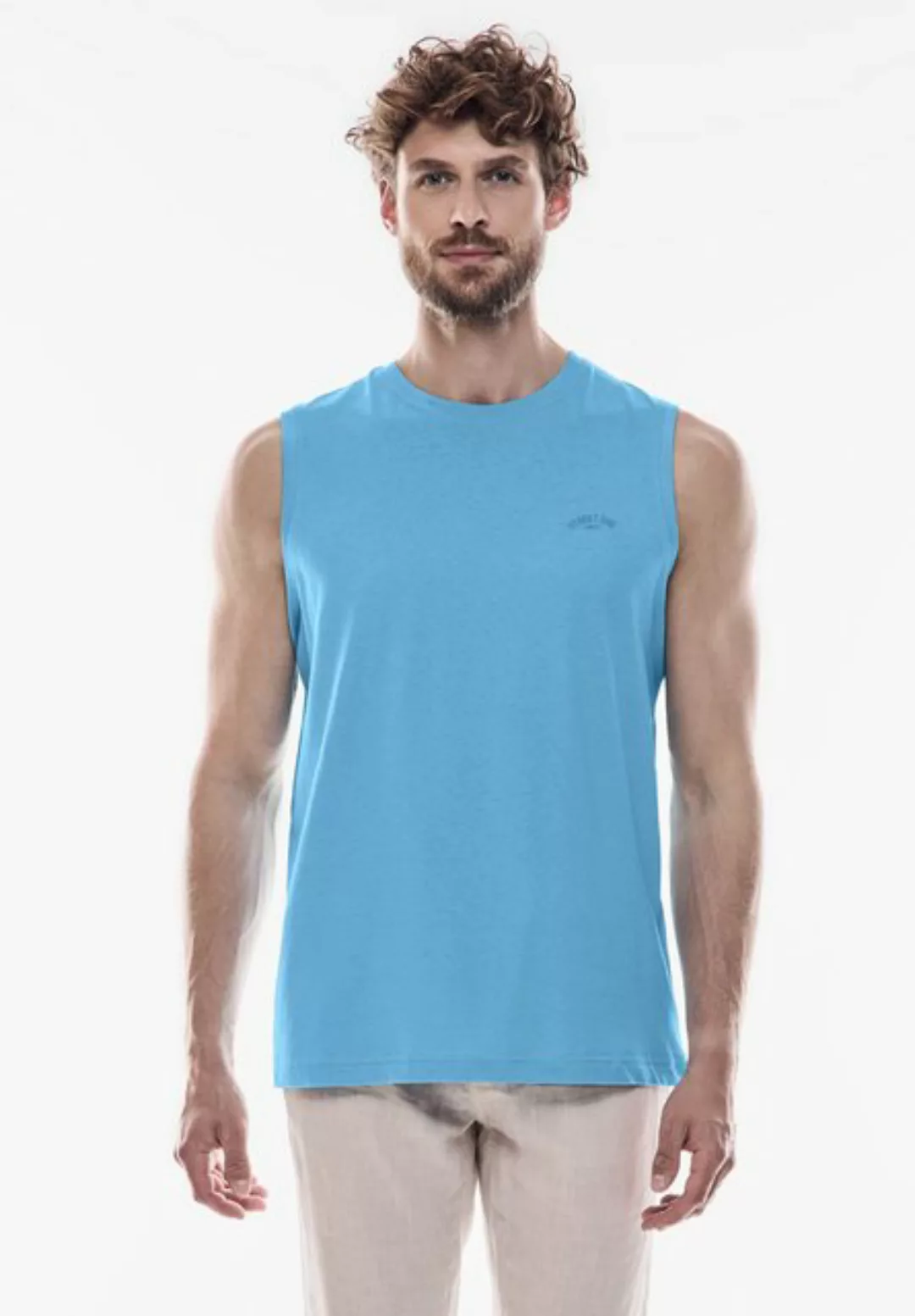 STREET ONE MEN Tanktop, aus Jersey in Unifarbe günstig online kaufen