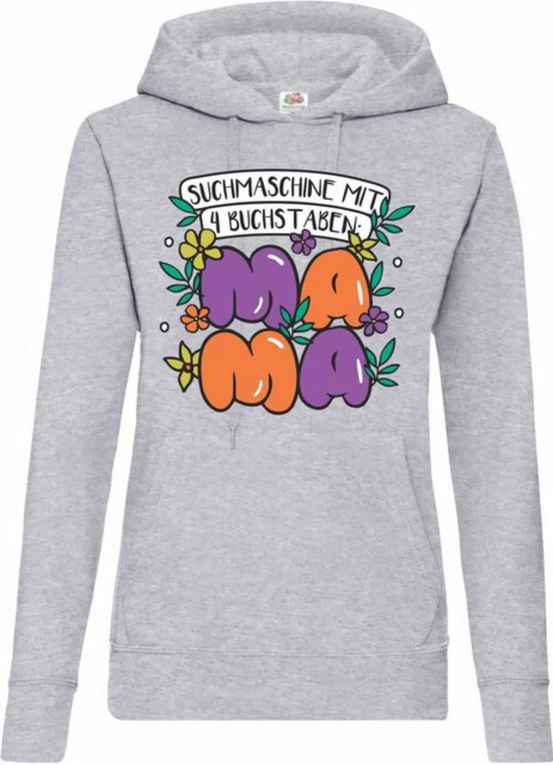 Youth Designz Kapuzenpullover "Suchmaschine mit vier Buchstaben, Mama" Dame günstig online kaufen