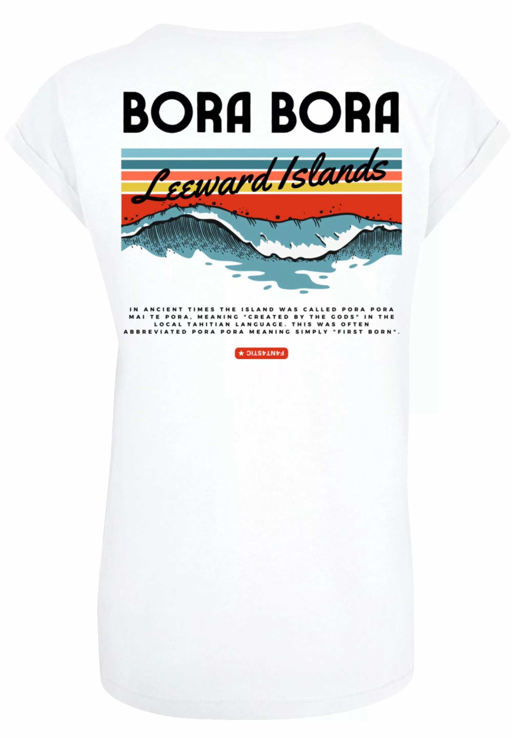 F4NT4STIC T-Shirt "PLUS SIZE Bora Bora Leewards Island", Print günstig online kaufen