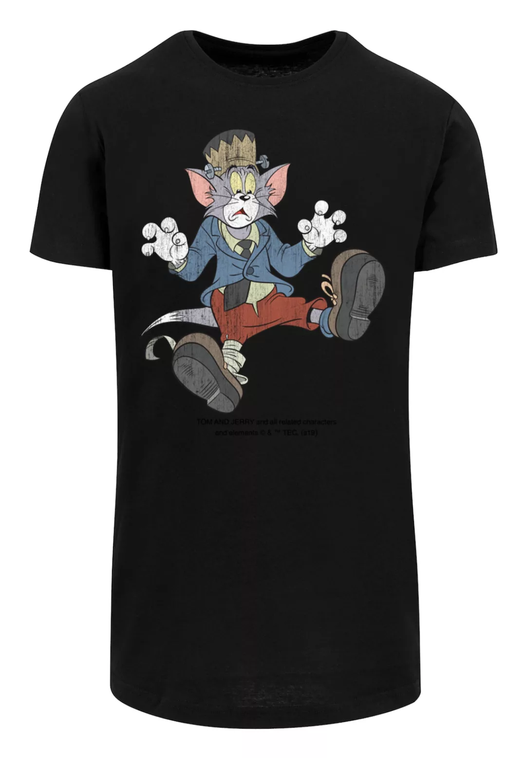 F4NT4STIC T-Shirt "Tom and Jerry TV Serie Faux Frankenstein Tom", Print günstig online kaufen