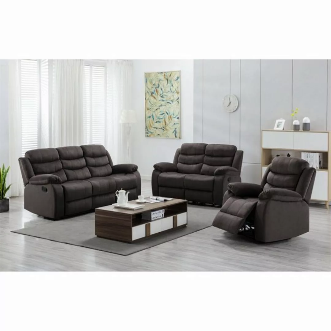 HTI-Living Polstergarnitur Sofagarnitur Kirwall, (Set, 3-tlg., 1x Sofa, 1x günstig online kaufen