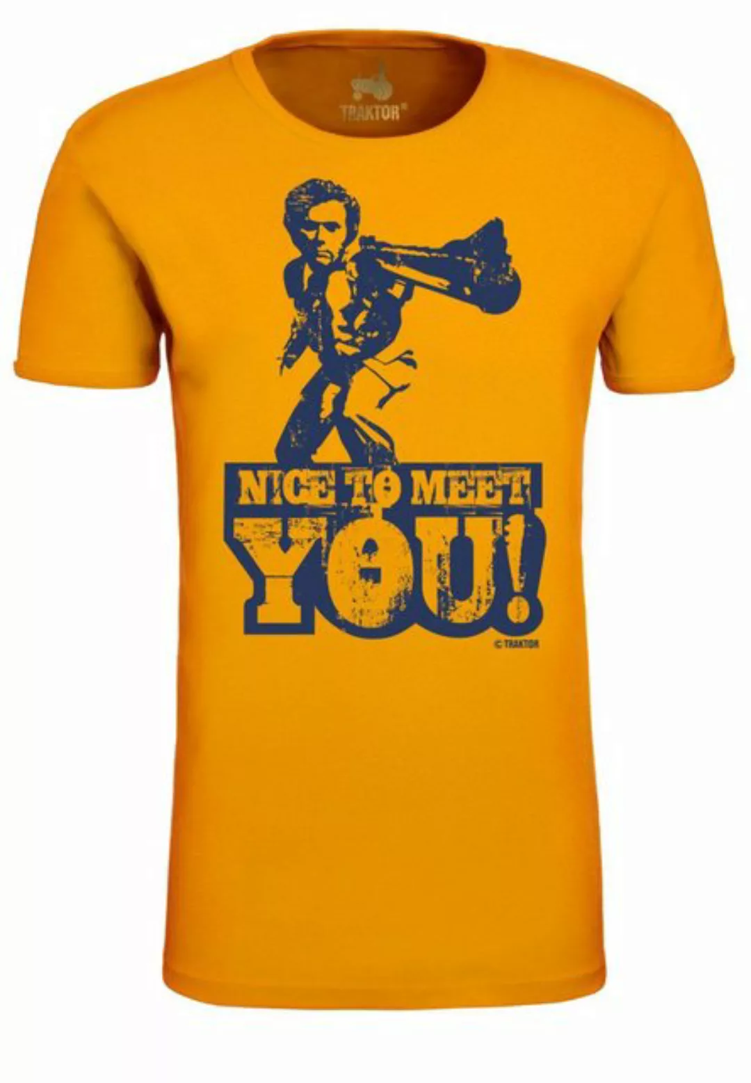 LOGOSHIRT T-Shirt Dirty Harry - Nice To Meet You mit coolem Frontprint günstig online kaufen