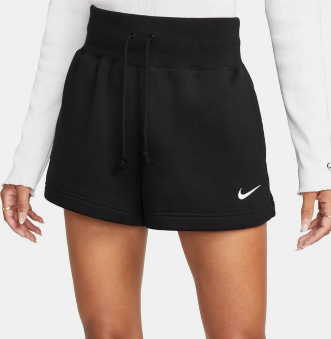 Nike Shorts W NSW PHNX FLC HR SHORT BLACK/SAIL günstig online kaufen