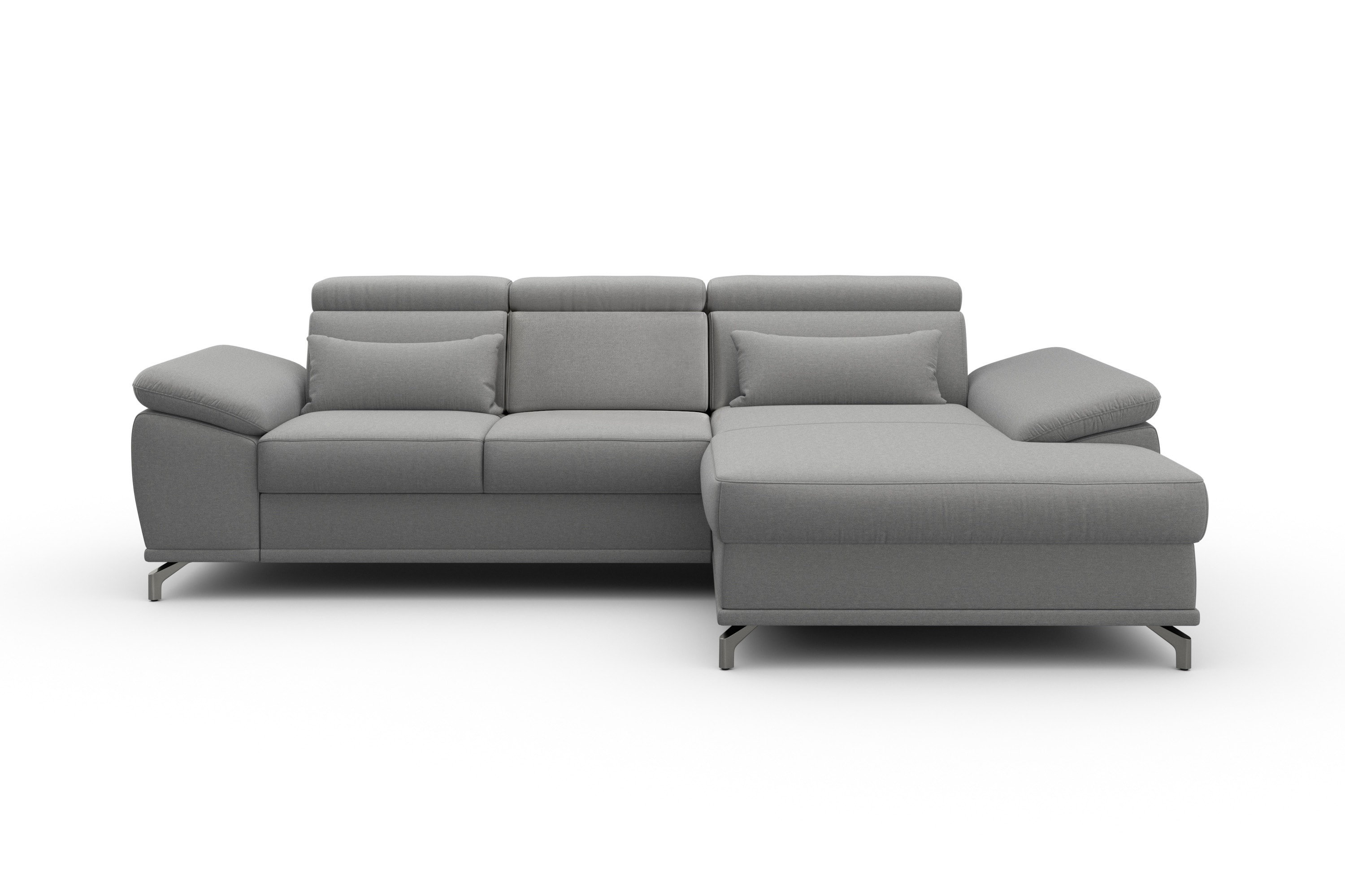 sit&more Ecksofa "Cabrio L-Form, mit Sitztiefenverstellung, Arm- und Kopfte günstig online kaufen