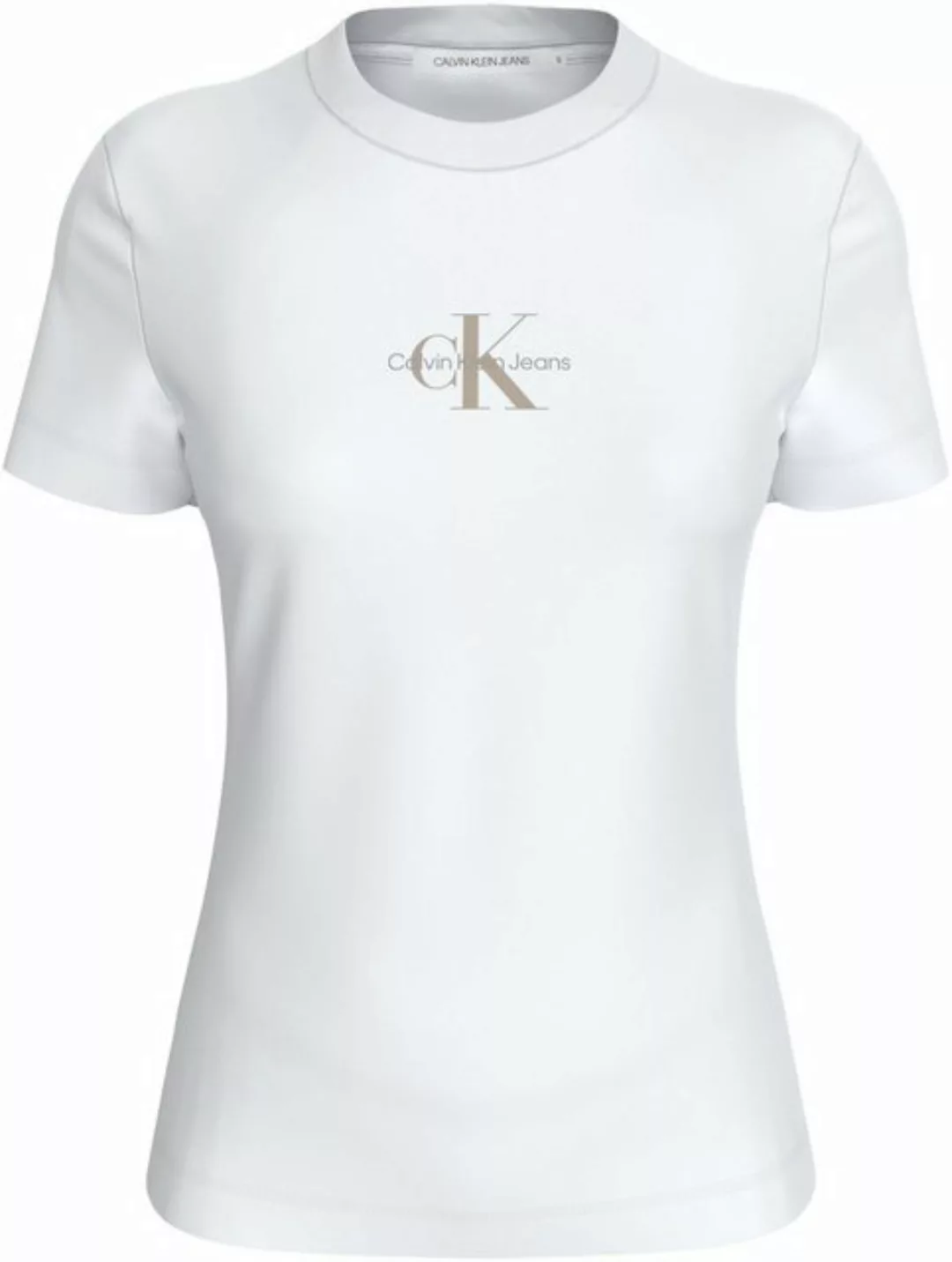 Calvin Klein Jeans T-Shirt MONOLOGO SLIM TEE mit Logoprägung günstig online kaufen