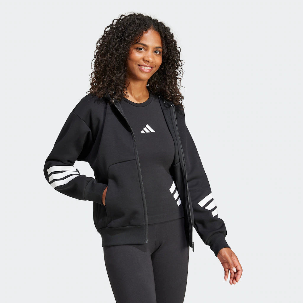 adidas Sportswear Kapuzensweatshirt "W FI 3S FZ HD" günstig online kaufen