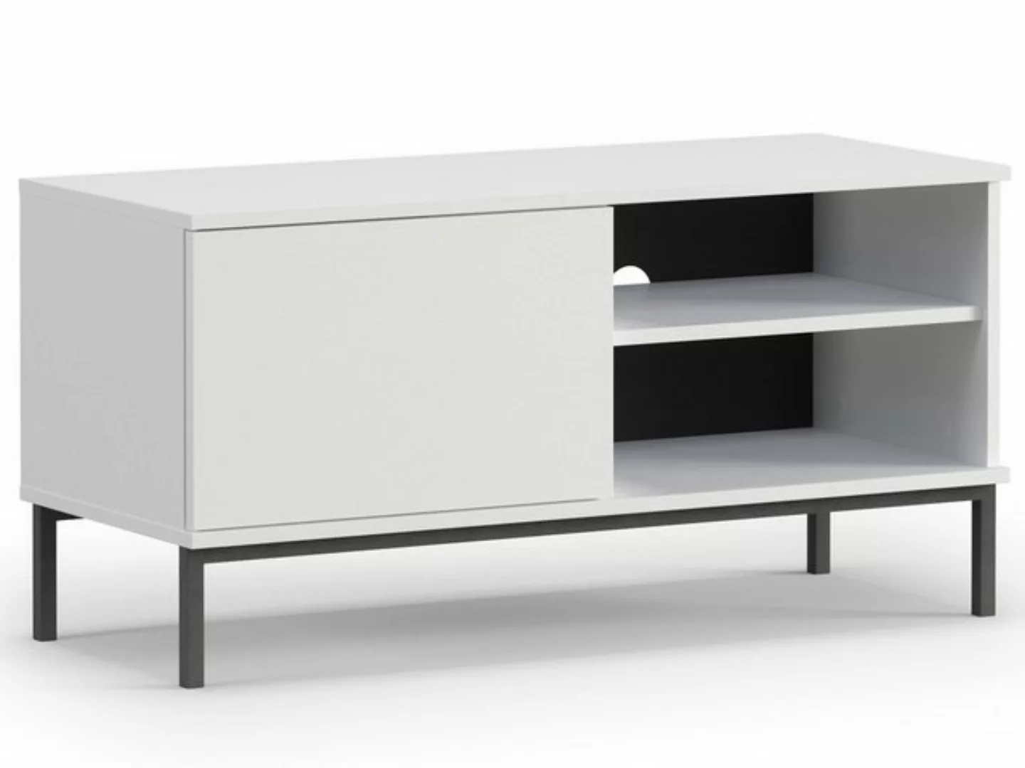 Compleo TV-Schrank klein MENS, TV-Möbel 100 cm breit, Modern Wohnzimmer günstig online kaufen