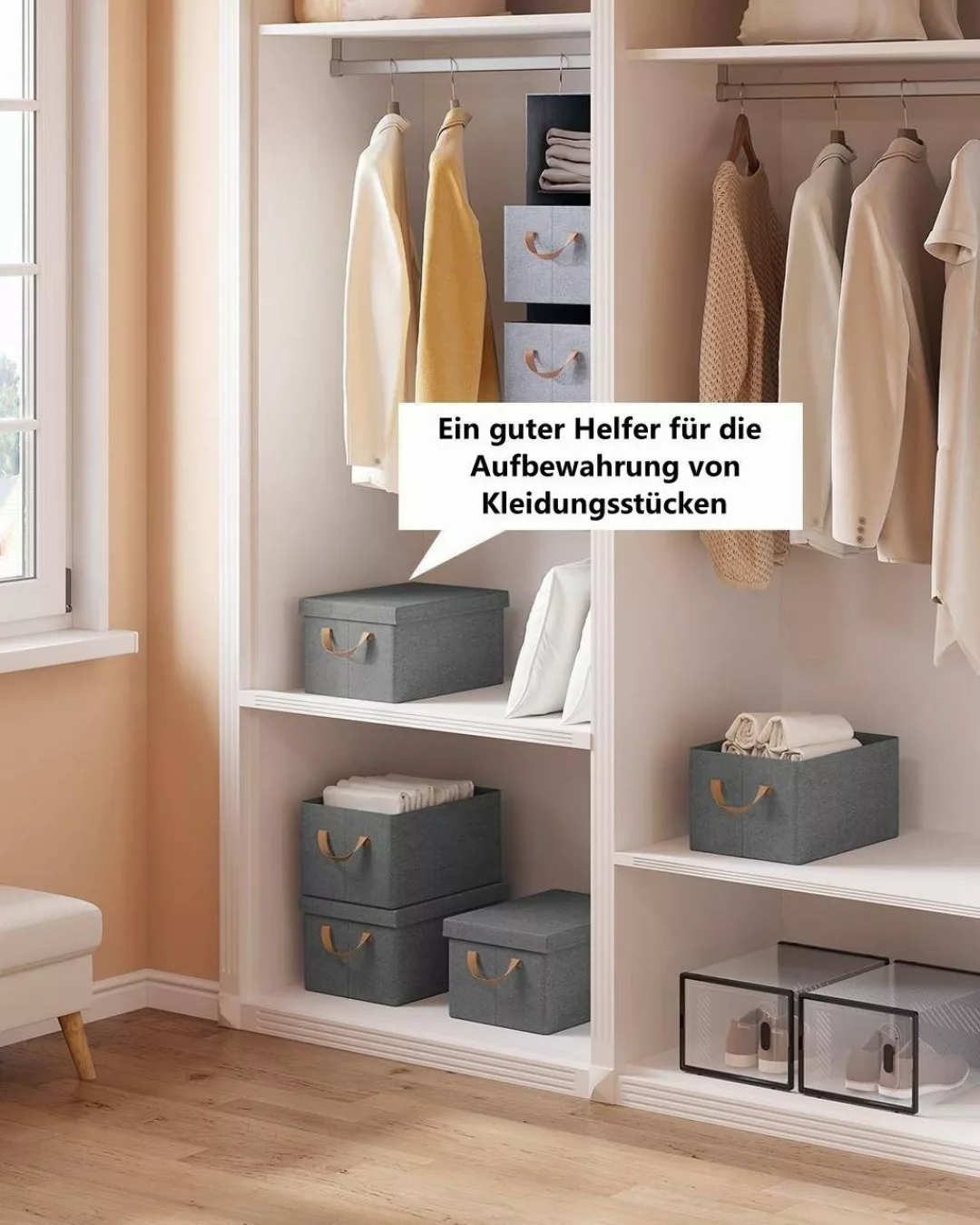 Woltu Aufbewahrungsbox (3 St., Set), mit günstig online kaufen