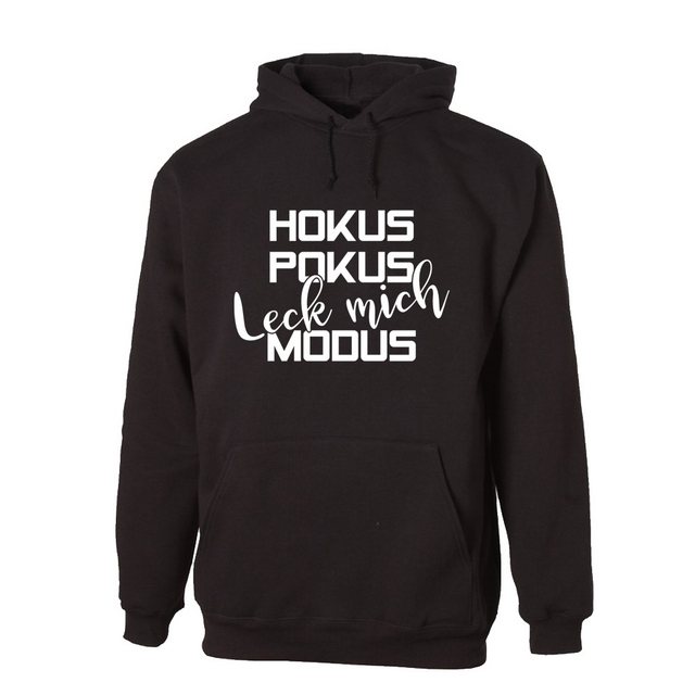 G-graphics Hoodie Hokus Pokus -Leck mich- Modus Unisex mit trendigem Frontp günstig online kaufen