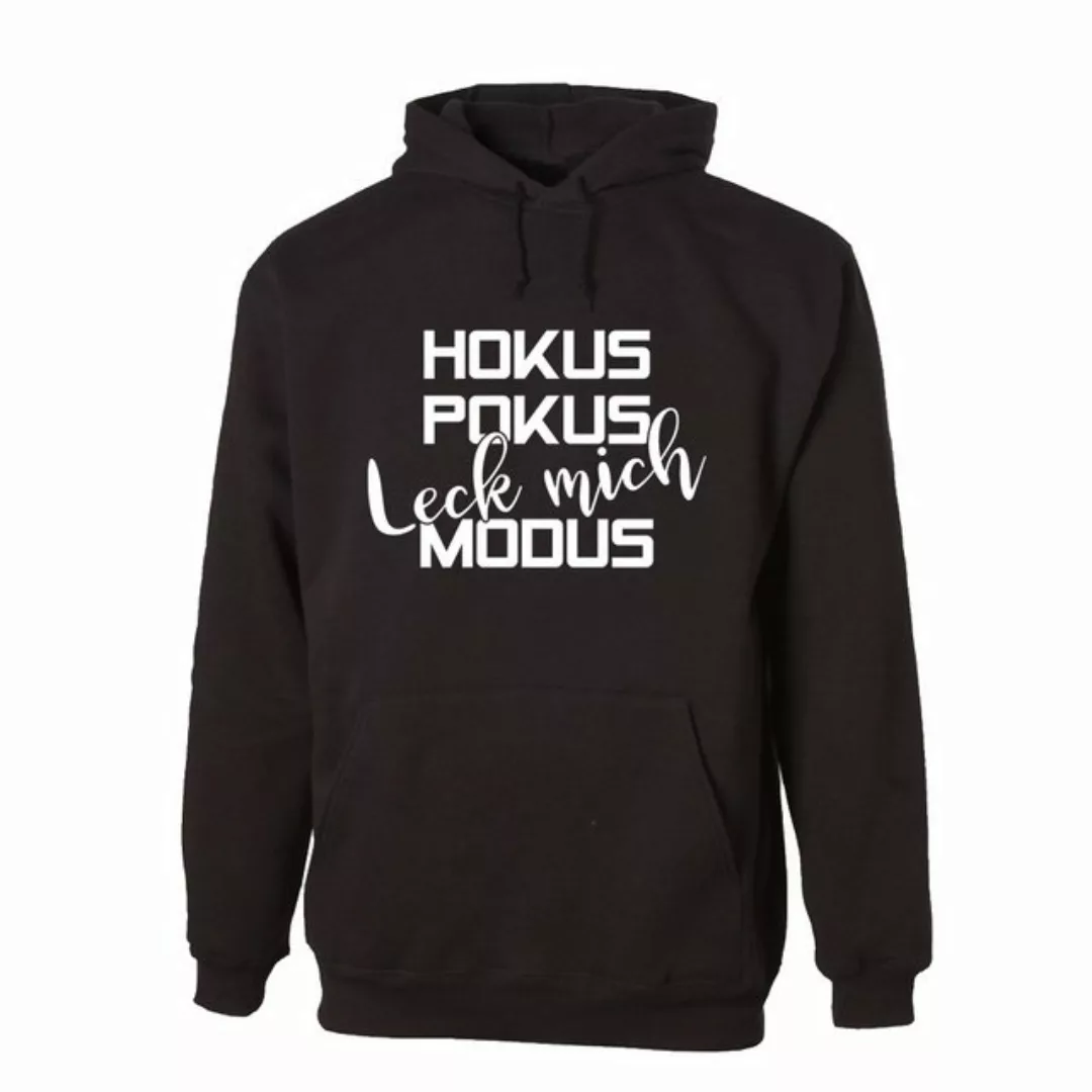 G-graphics Hoodie Hokus Pokus -Leck mich- Modus Unisex mit trendigem Frontp günstig online kaufen