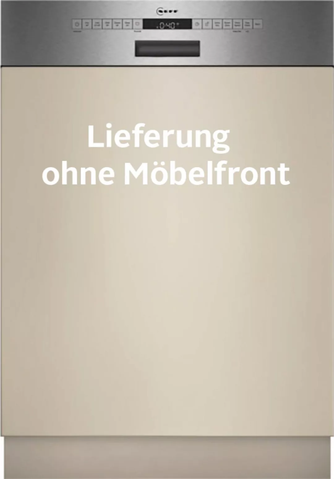 NEFF teilintegrierbarer Geschirrspüler »S245ECS00E«, N 50, S245ECS00E, 14 M günstig online kaufen