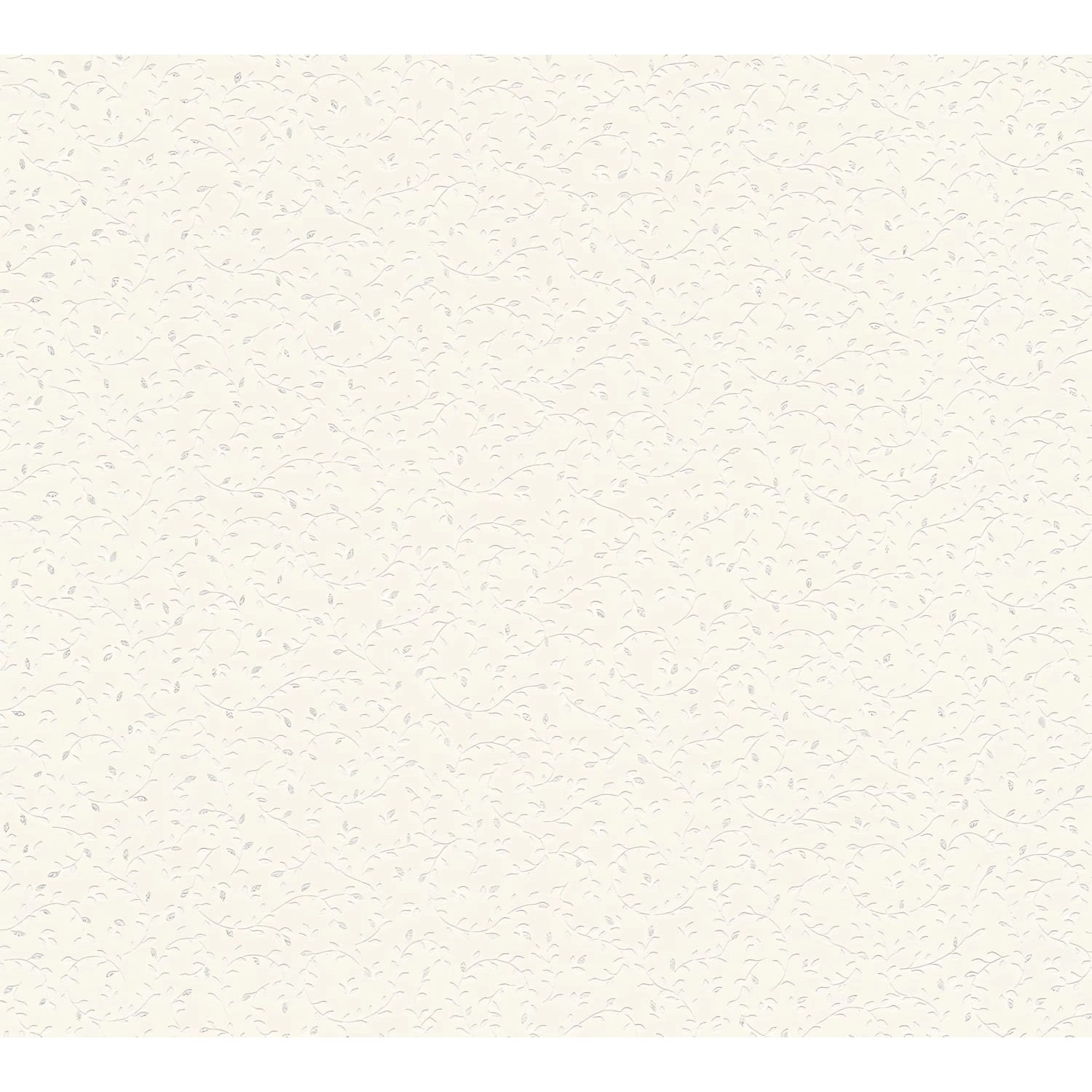 PROFHOME 372651-GU Natur Tapete Floral Matt Weiß Silber 0,53 m x 10,05 m 5, günstig online kaufen