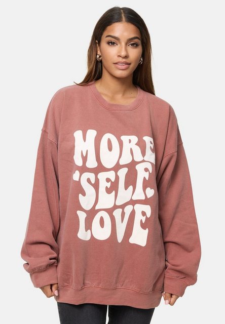 Worldclassca Longsweatshirt Worldclassca Oversized Sweatshirt Love Print La günstig online kaufen