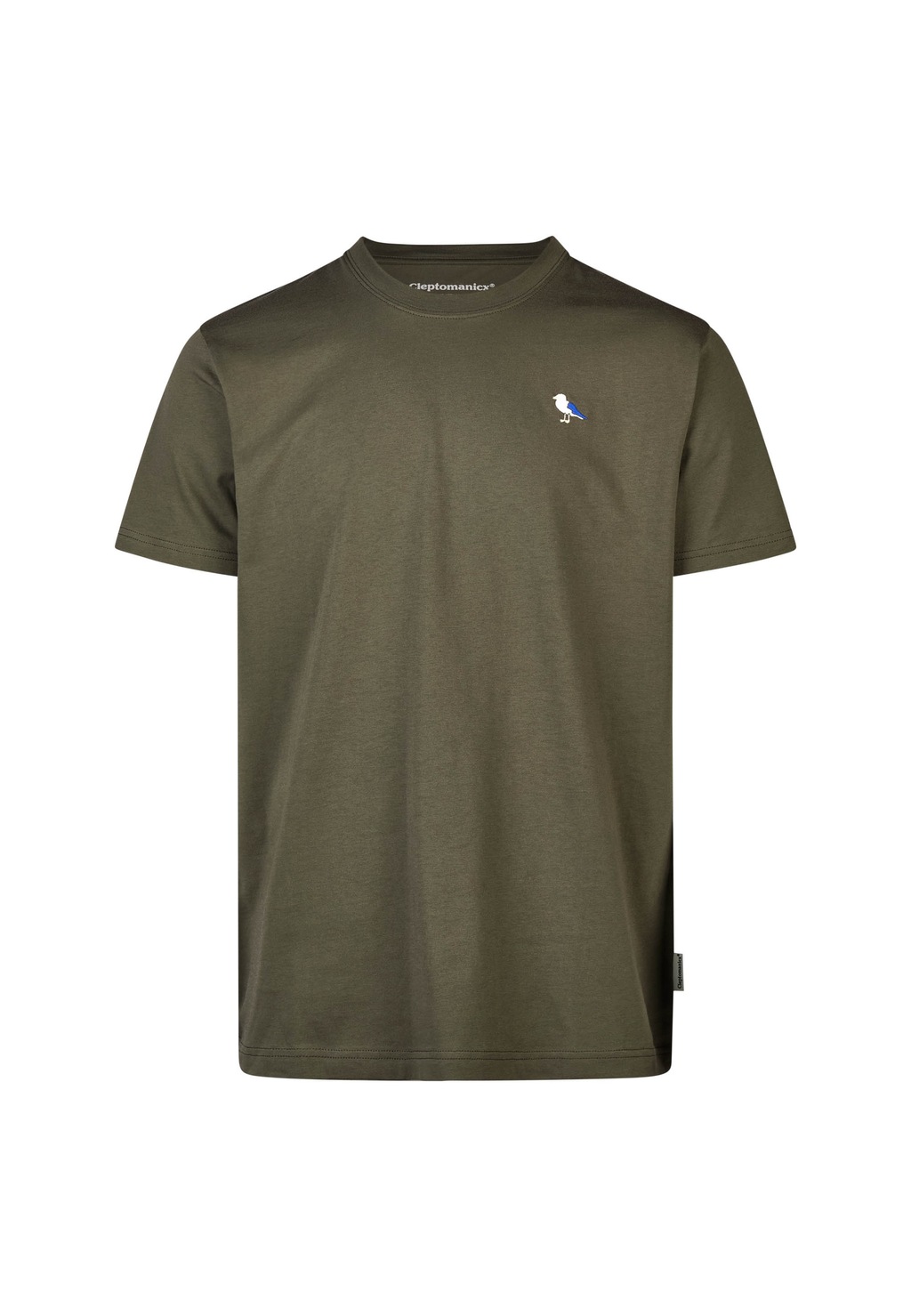 Cleptomanicx T-Shirt "Embro Gull", (1 tlg.), mit Gull-Stickerei günstig online kaufen