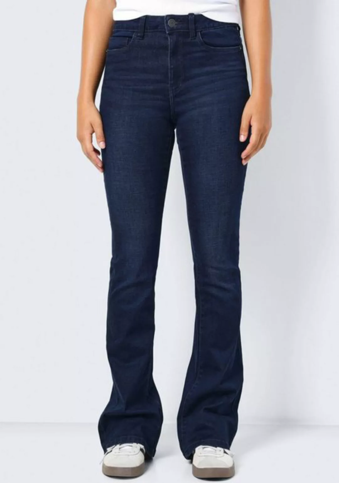 Noisy may Bootcut-Jeans NMSALLIE HW FLARE JEANS VI241DB NOOS günstig online kaufen