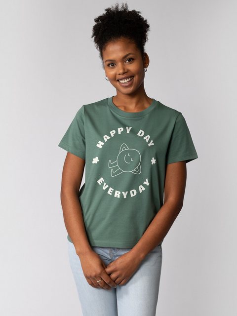 wat? Apparel T-Shirt Happy day everyday günstig online kaufen