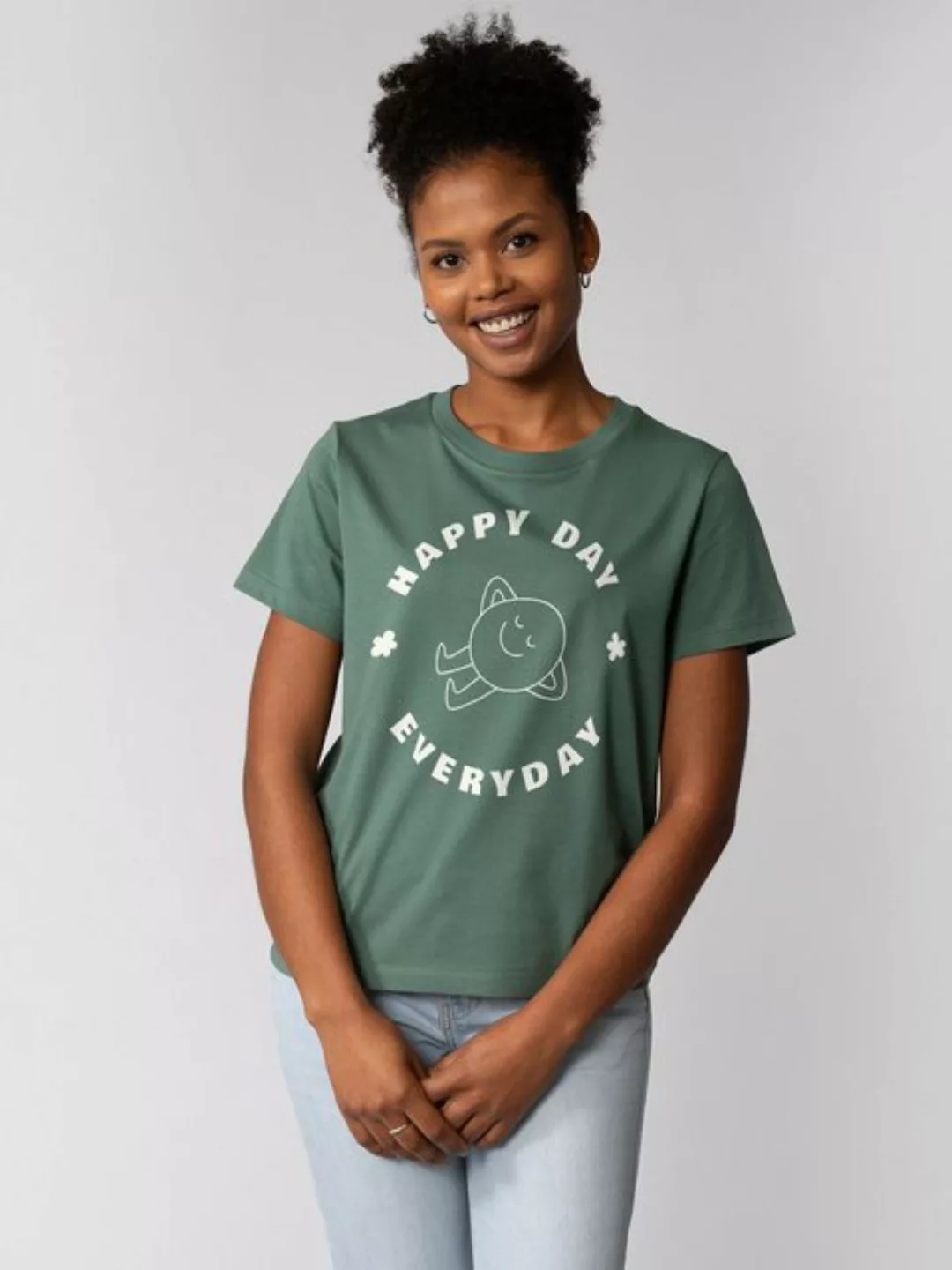 wat? Apparel T-Shirt Happy day everyday günstig online kaufen