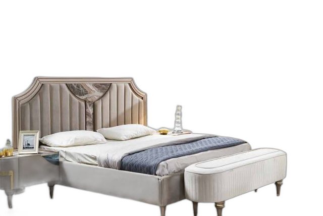 Xlmoebel Bett Bettrahmen Doppel Holz Bettgestelle Schlafzimmer Weiß Luxus B günstig online kaufen