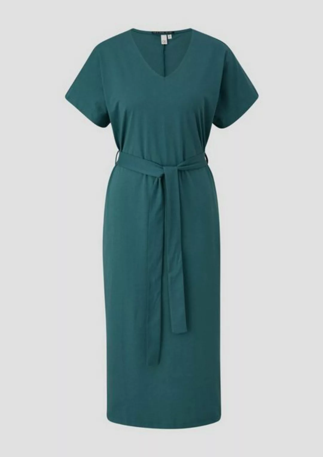 QS Minikleid Kurzarm-Kleid aus Jersey günstig online kaufen