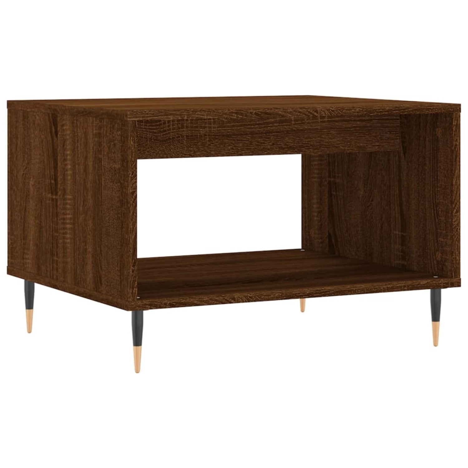 vidaXL Couchtisch Braun Eichen-Optik 60x50x40 cm Holzwerkstoff Modell 4 günstig online kaufen