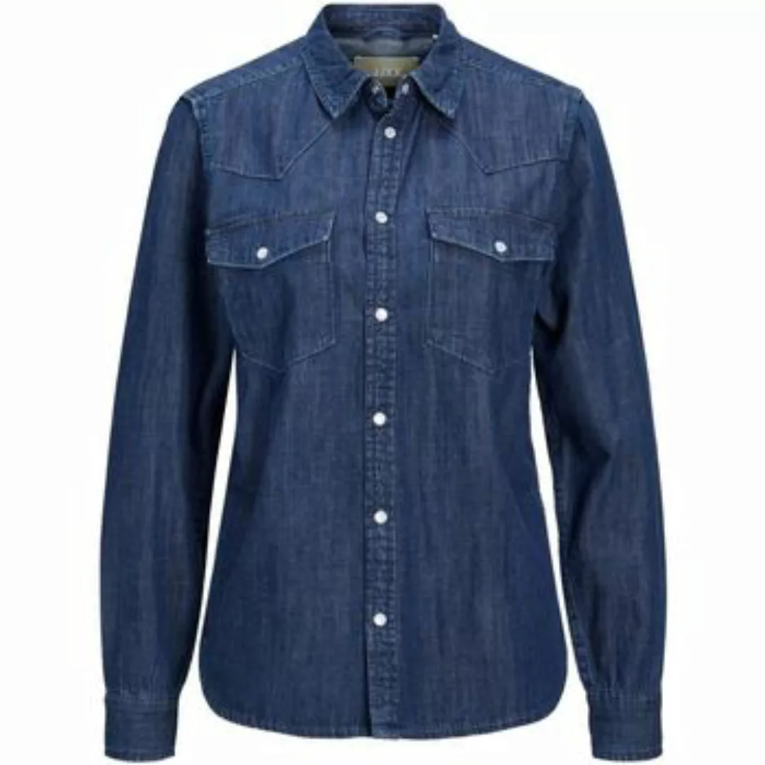 Jjxx  Blusen 12204593 JXSOPHI-DARK BLUE DENIM günstig online kaufen