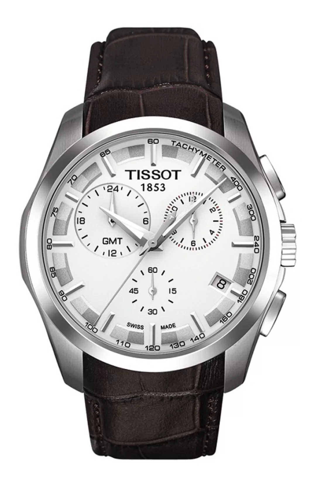 Tissot COUTURIER GMT STAHL/LEDERB T035.439.16.031.00 Herrenchronograph günstig online kaufen