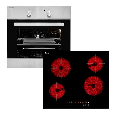 exquisit Backofen-Set »BAKO555600U«, BAKO555600U, Kühlventilator günstig online kaufen