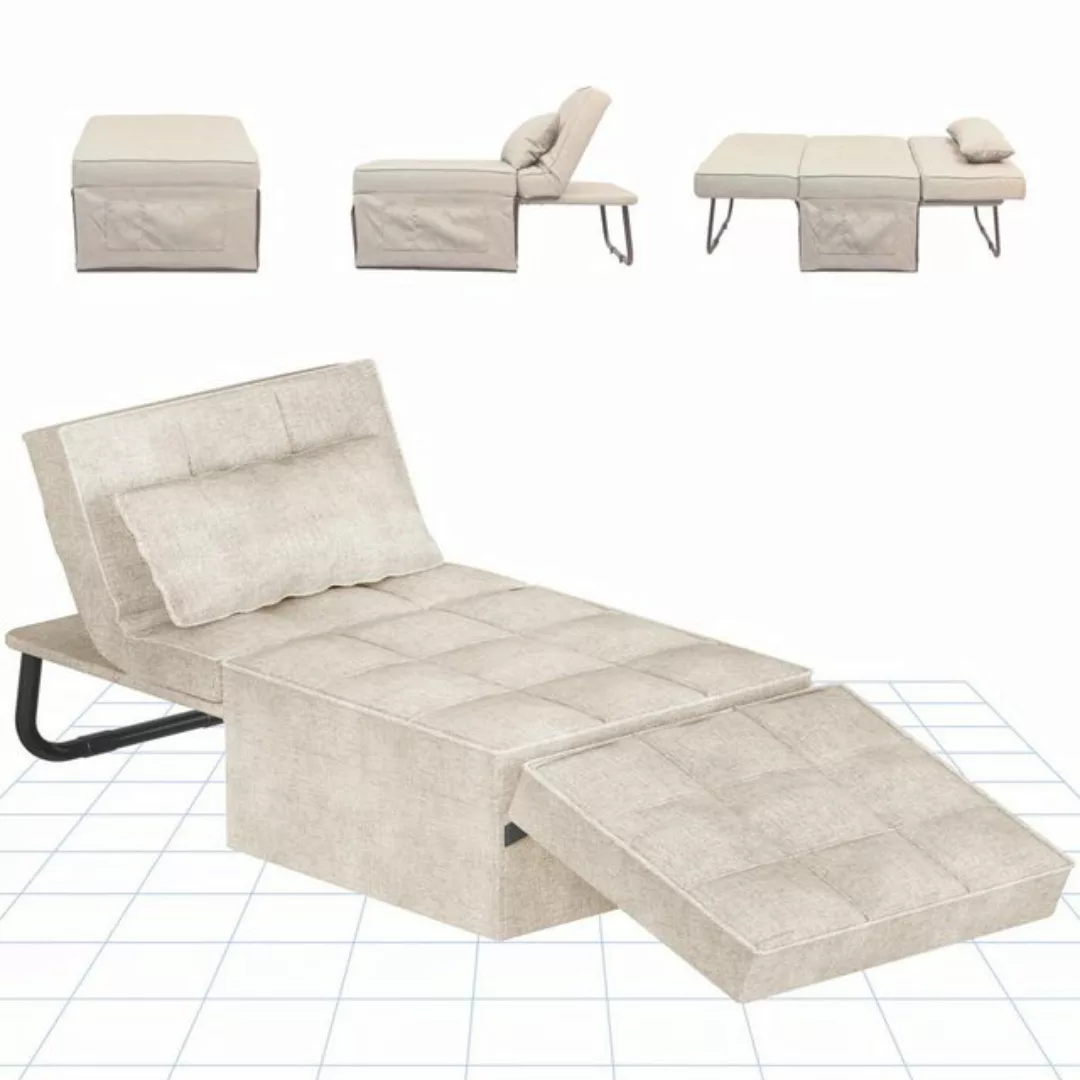 FLEXISPOT Schlafsofa Relaxsessel mit Liegefunktion, Loungesessel, Ottoman, günstig online kaufen