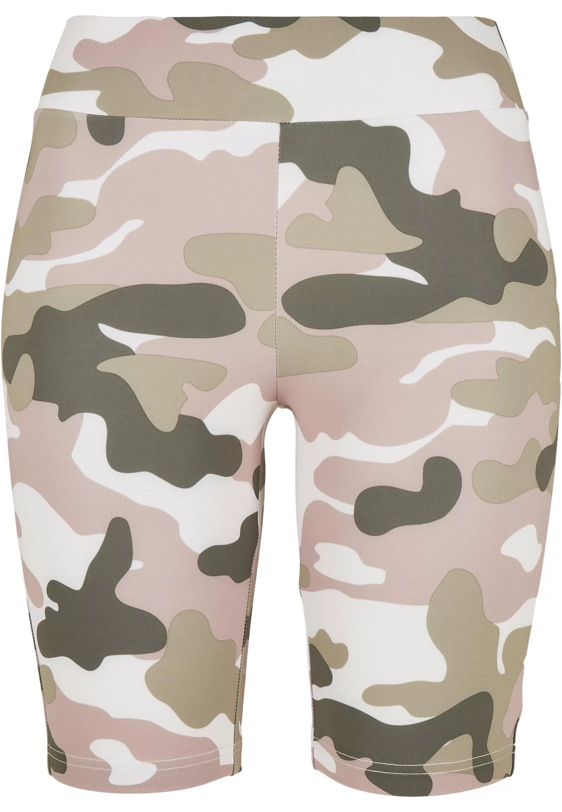 URBAN CLASSICS Stoffhose "Urban Classics Damen Ladies High Waist Camo Tech günstig online kaufen