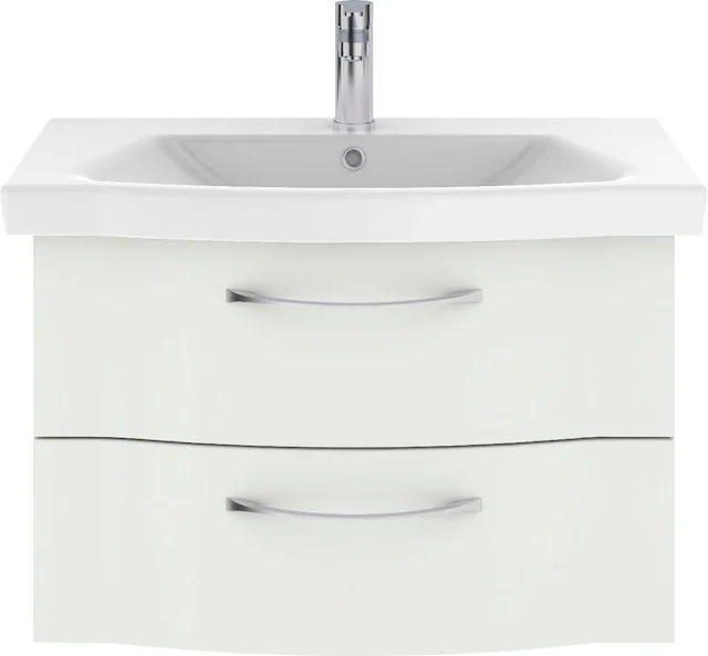 Saphir Badmöbel-Set "6005 Sprint Keramik-Waschtisch, 82 cm breit", (1 St.), günstig online kaufen