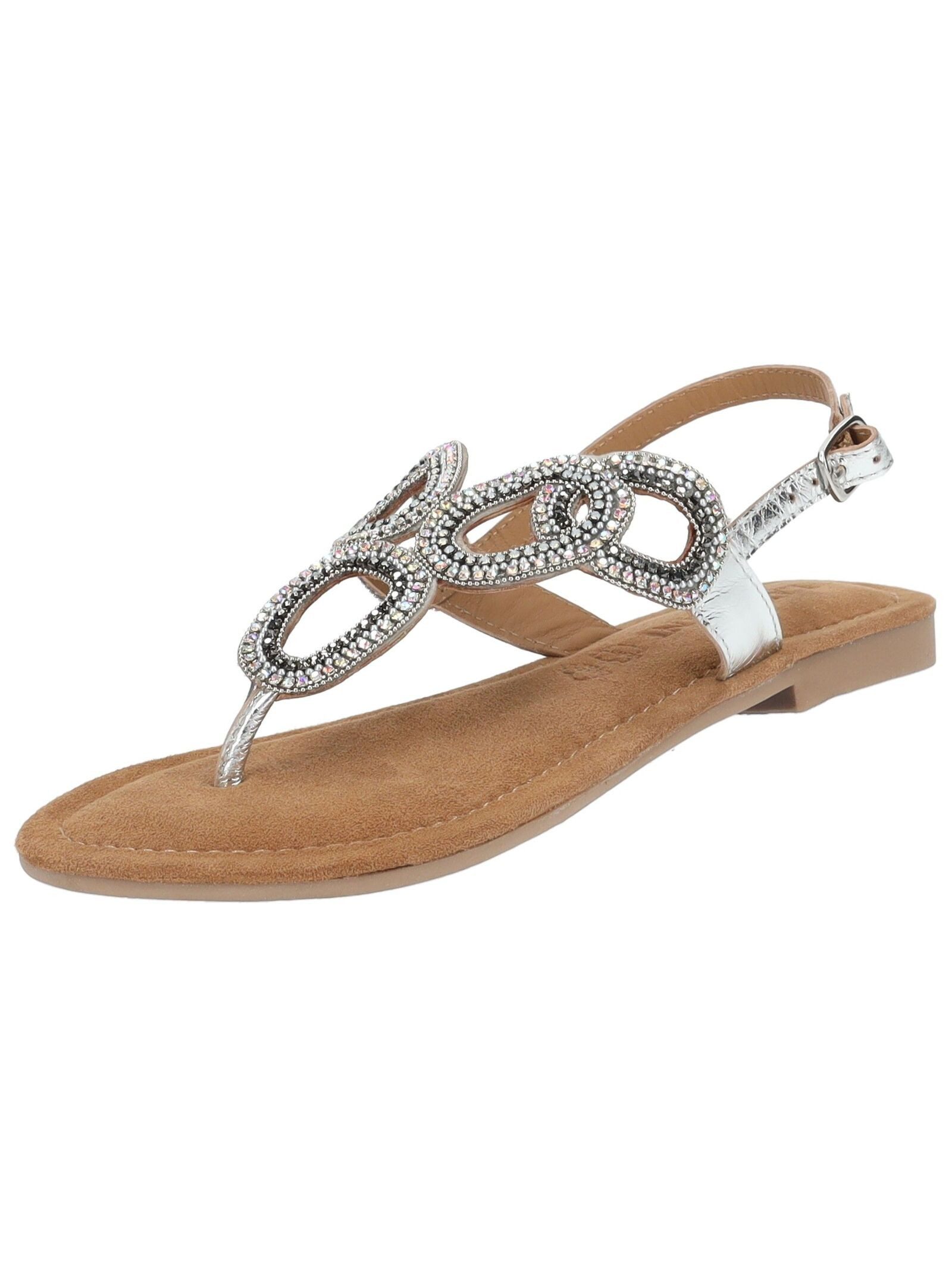 Lazamani Riemchensandale "Lazamani Sandalen Leder/Textil" günstig online kaufen