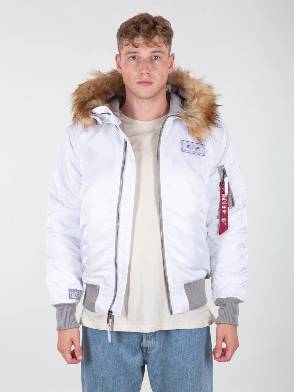 Alpha Industries Winterjacke Alpha Industries Men - Bomber Jackets MA-1 Hoo günstig online kaufen