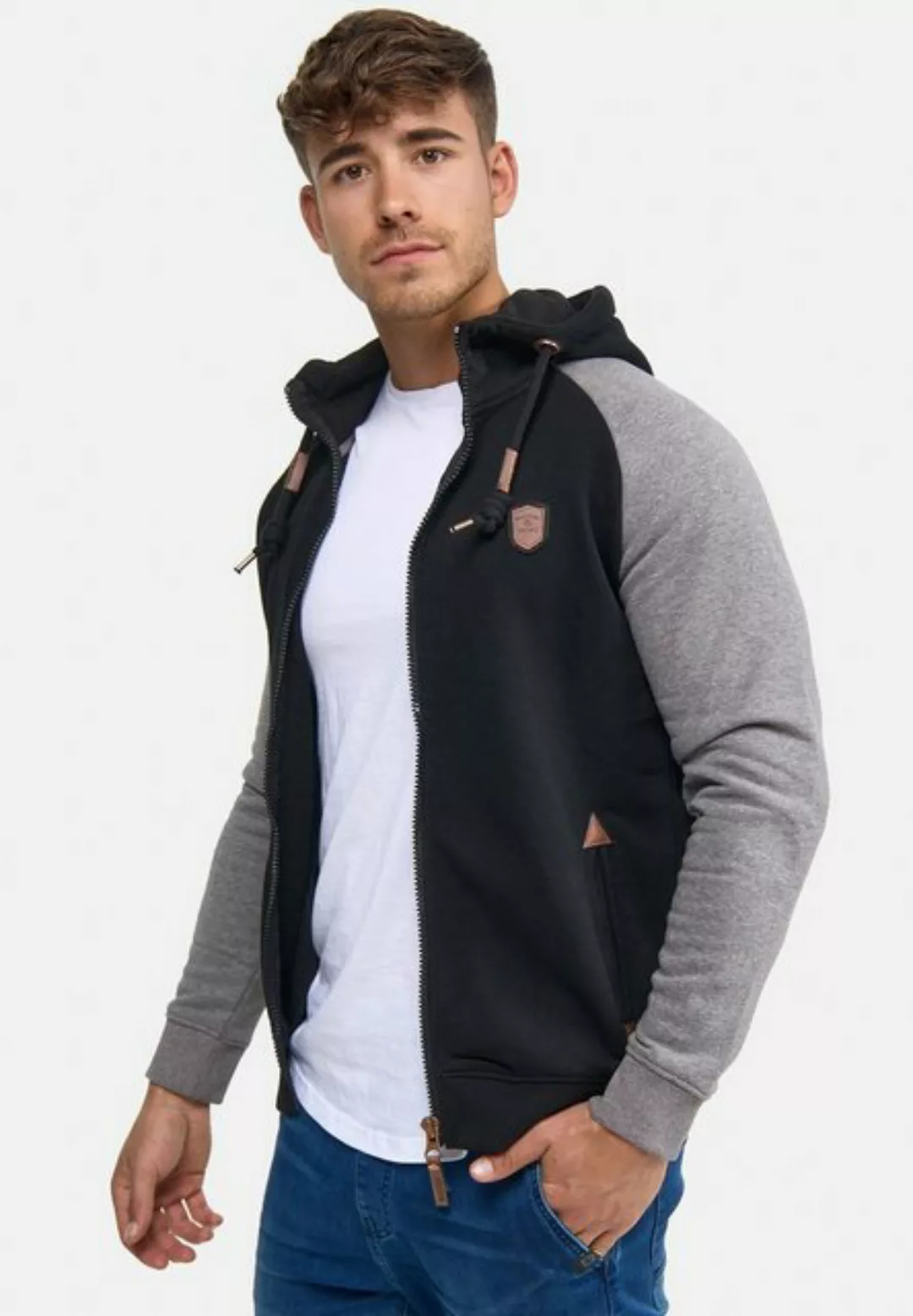 Indicode Sweatjacke Arbutus günstig online kaufen