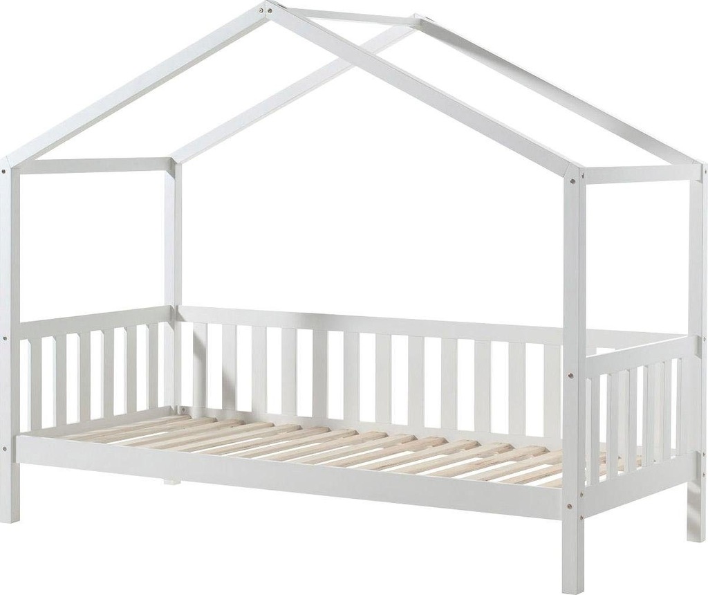 Vipack Hausbett "Dallas, mit Dachaufbau, Kiefer massiv, stabil gebaut", (B/ günstig online kaufen