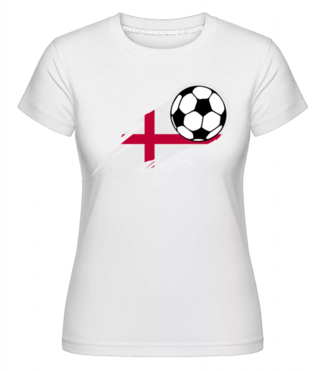 Englische Fahne Fußball · Shirtinator Frauen T-Shirt günstig online kaufen