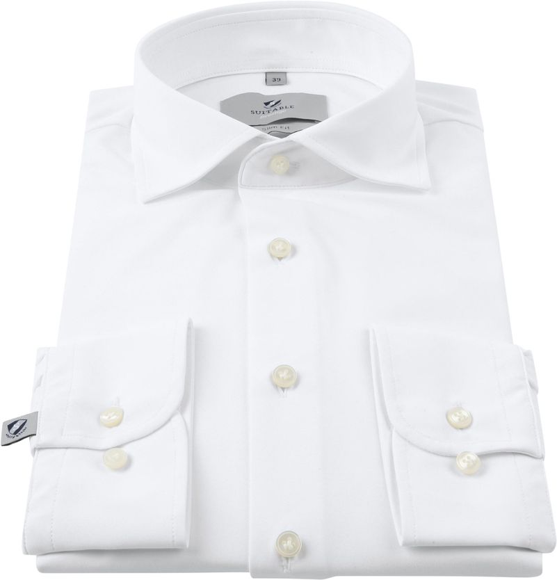 Suitable Prestige Hemd Weiß - Größe 42 günstig online kaufen
