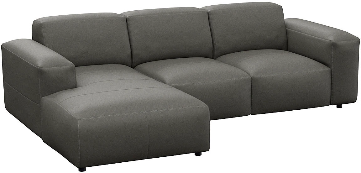 FLEXLUX Ecksofa "Lucera Chaislongue rechts oder links, L-Form, bequem", mod günstig online kaufen