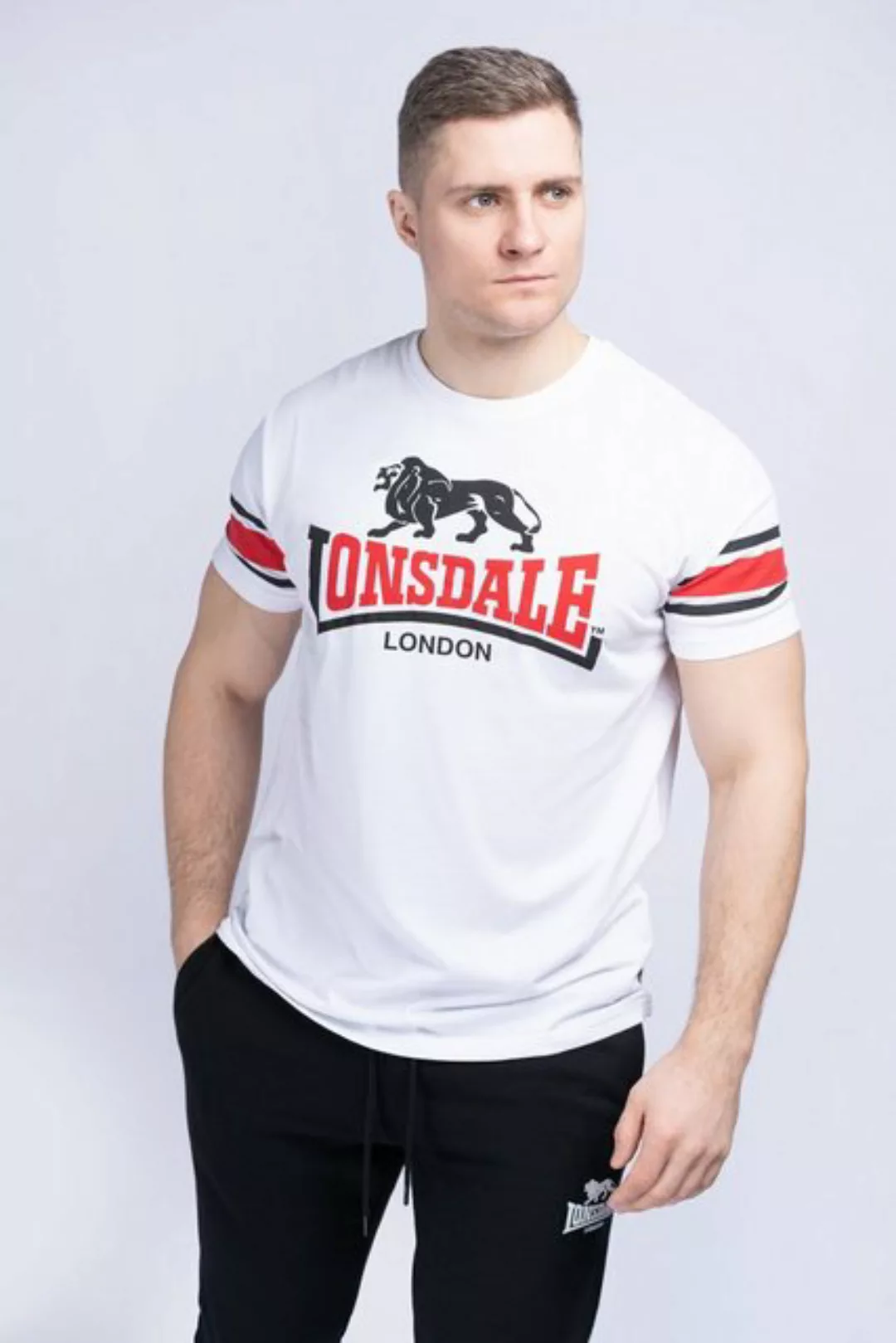 Lonsdale T-Shirt Lonsdale Herren T-Shirt Hempriggs günstig online kaufen