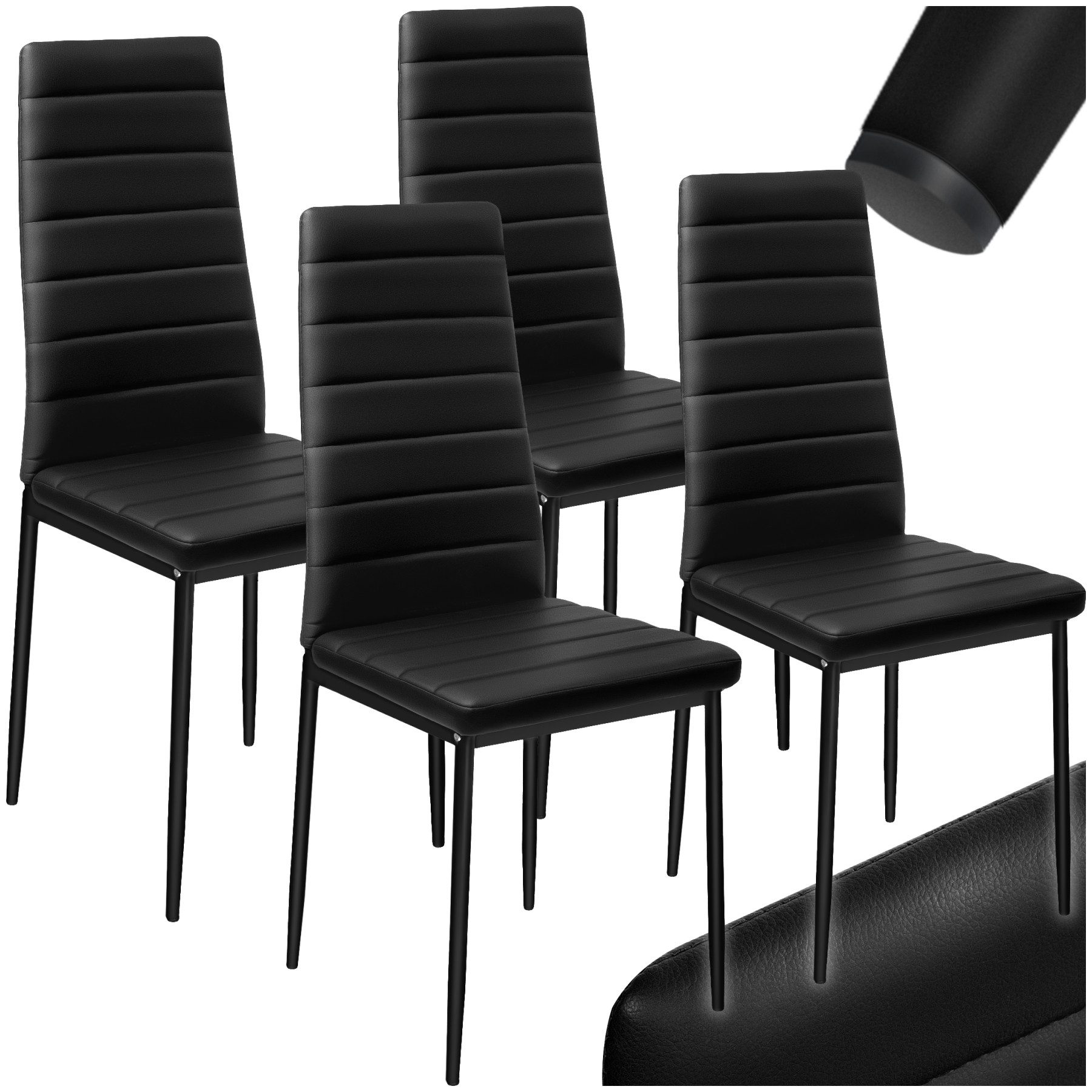 tectake Esszimmerstuhl Set Esszimmerstuhl (Set, 4 günstig online kaufen