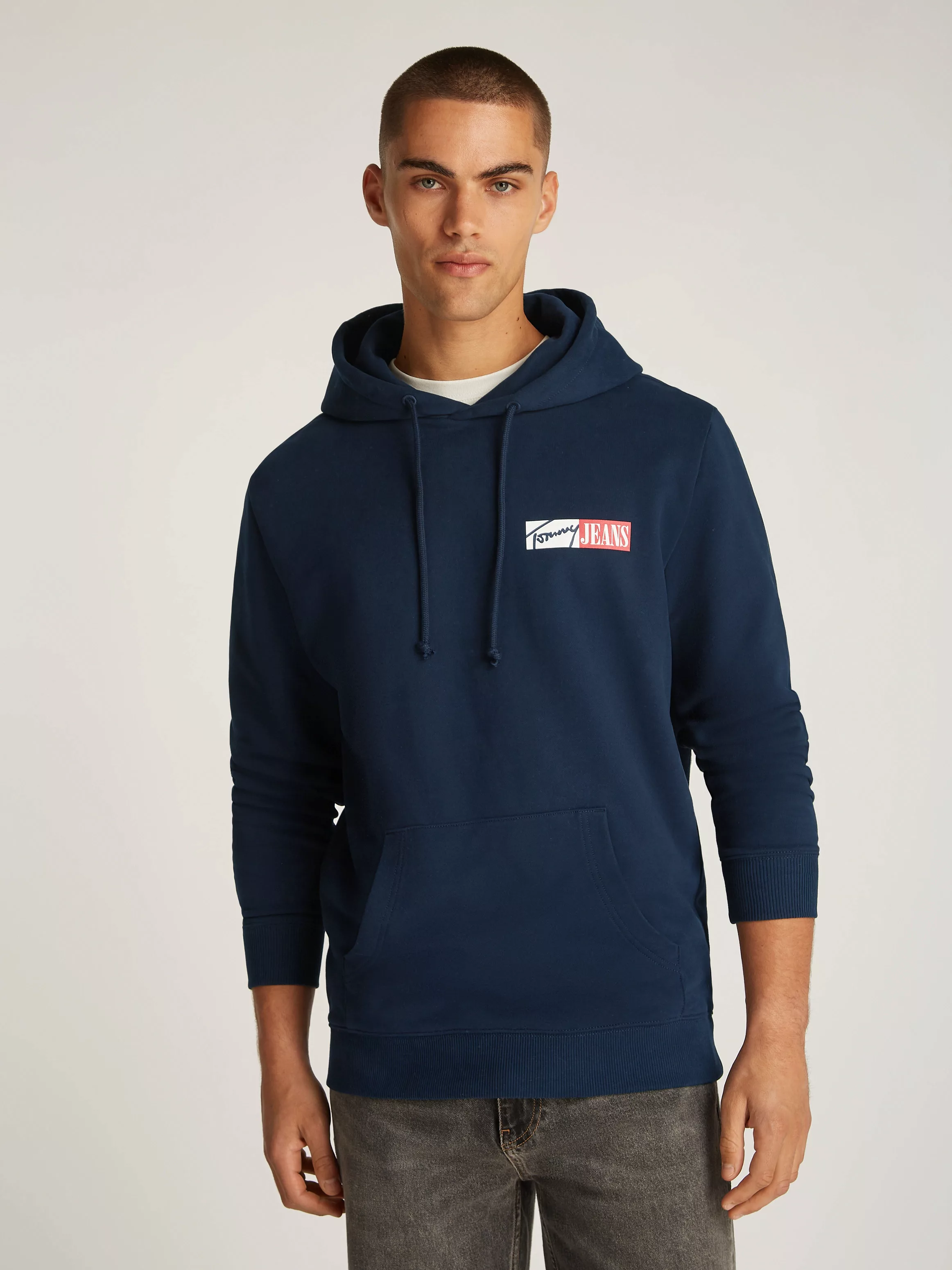 Tommy Jeans Plus Hoodie TJM REG ENTRY GRAPHIC HOODIE EXT in Großen Größen, günstig online kaufen