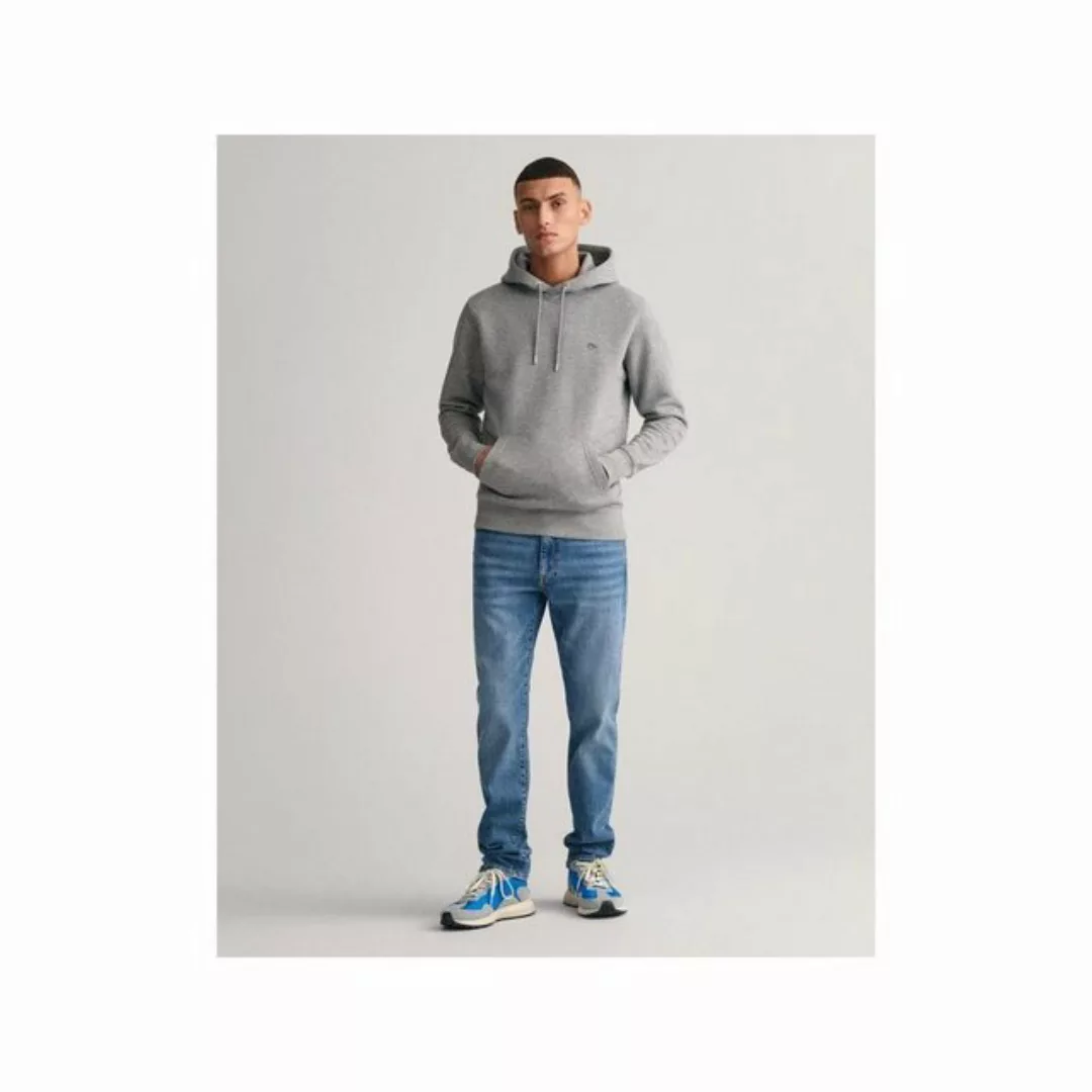 Gant Sweatshirt "REG SHIELD HALF ZIP SWEAT", mit Logostickerei auf der Brus günstig online kaufen