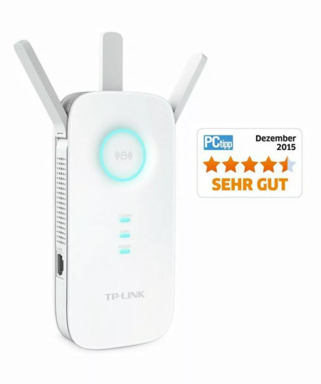 tp-link RE450 WLAN-Repeater, AC1750 Gigabit Dual Band Range Extender, Broad günstig online kaufen