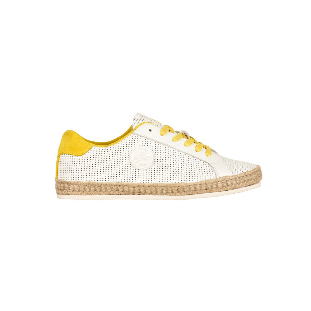 Pataugas Espadrilles Paloma F 2f EU 36 White / Yellow / Brown günstig online kaufen