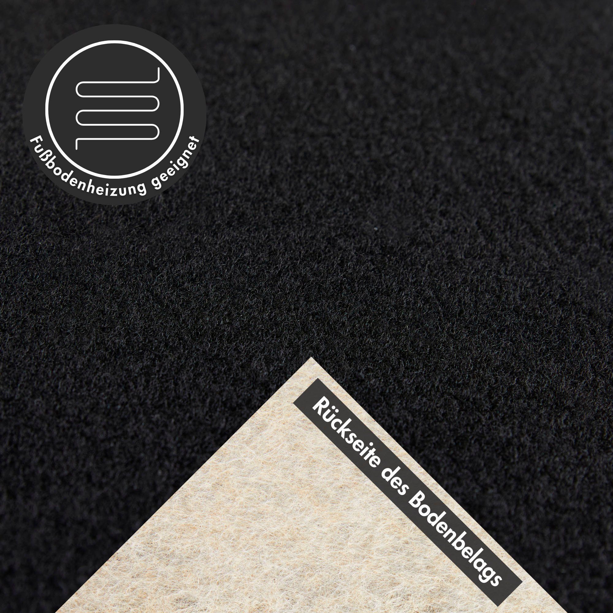 Andiamo Teppichboden »Sina, Velours, Made in Belgium«, rechteckig, 6 mm Höh günstig online kaufen