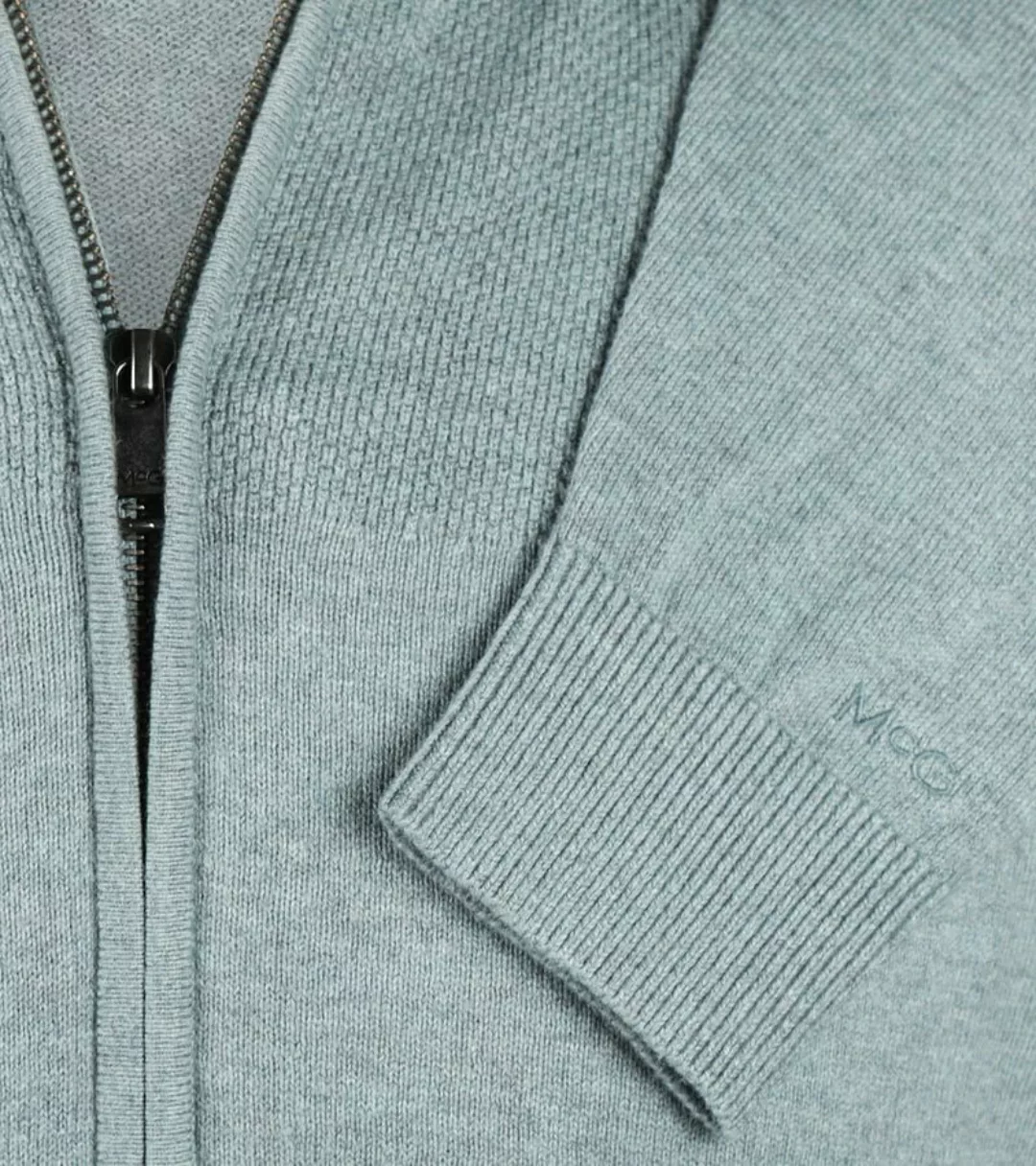 McGregor Strickjacke Merinowolle Sage Grün - Größe 3XL günstig online kaufen