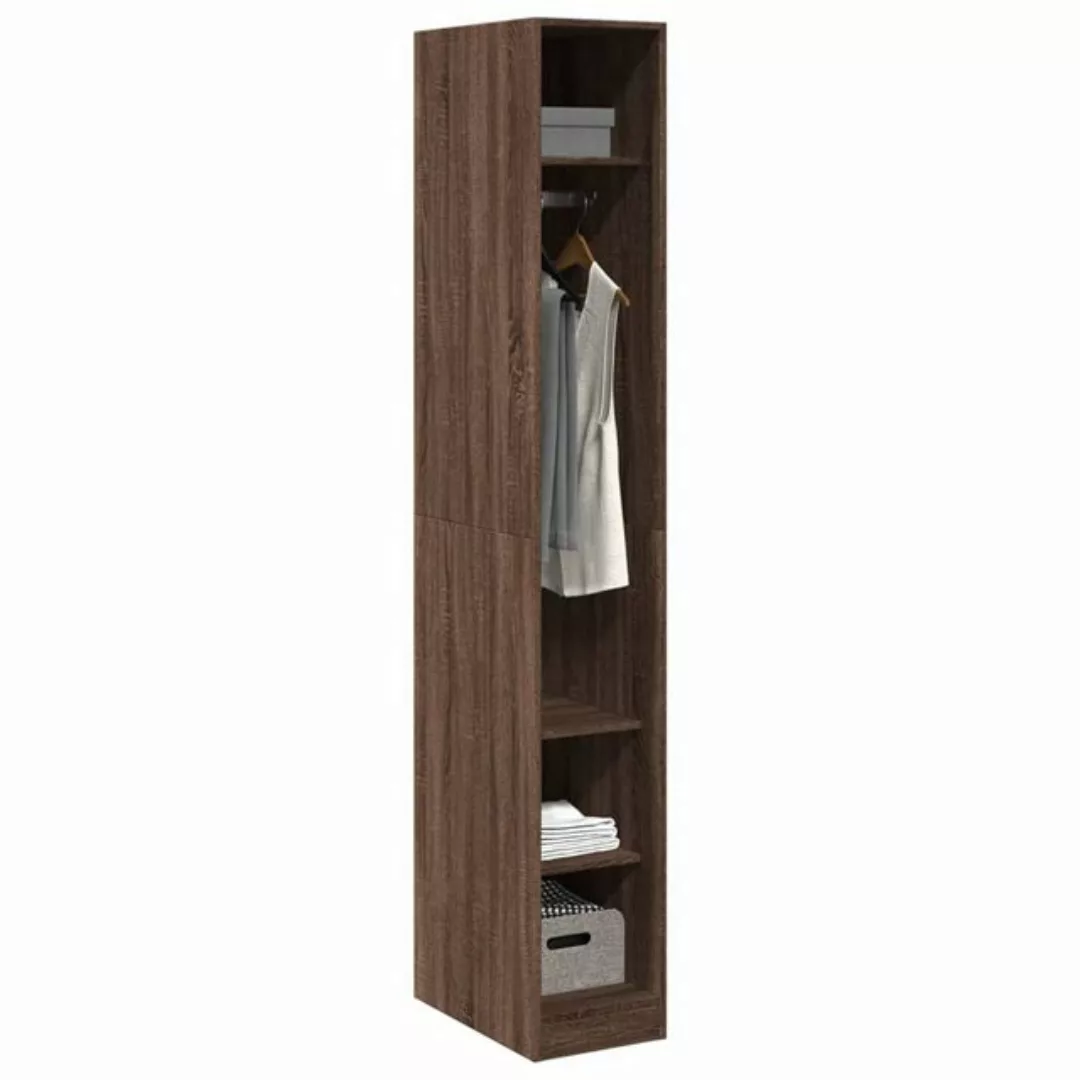 vidaXL Schrankmodule Kleiderschrank Braun Eichen-Optik 30x50x200 cm Holzwer günstig online kaufen