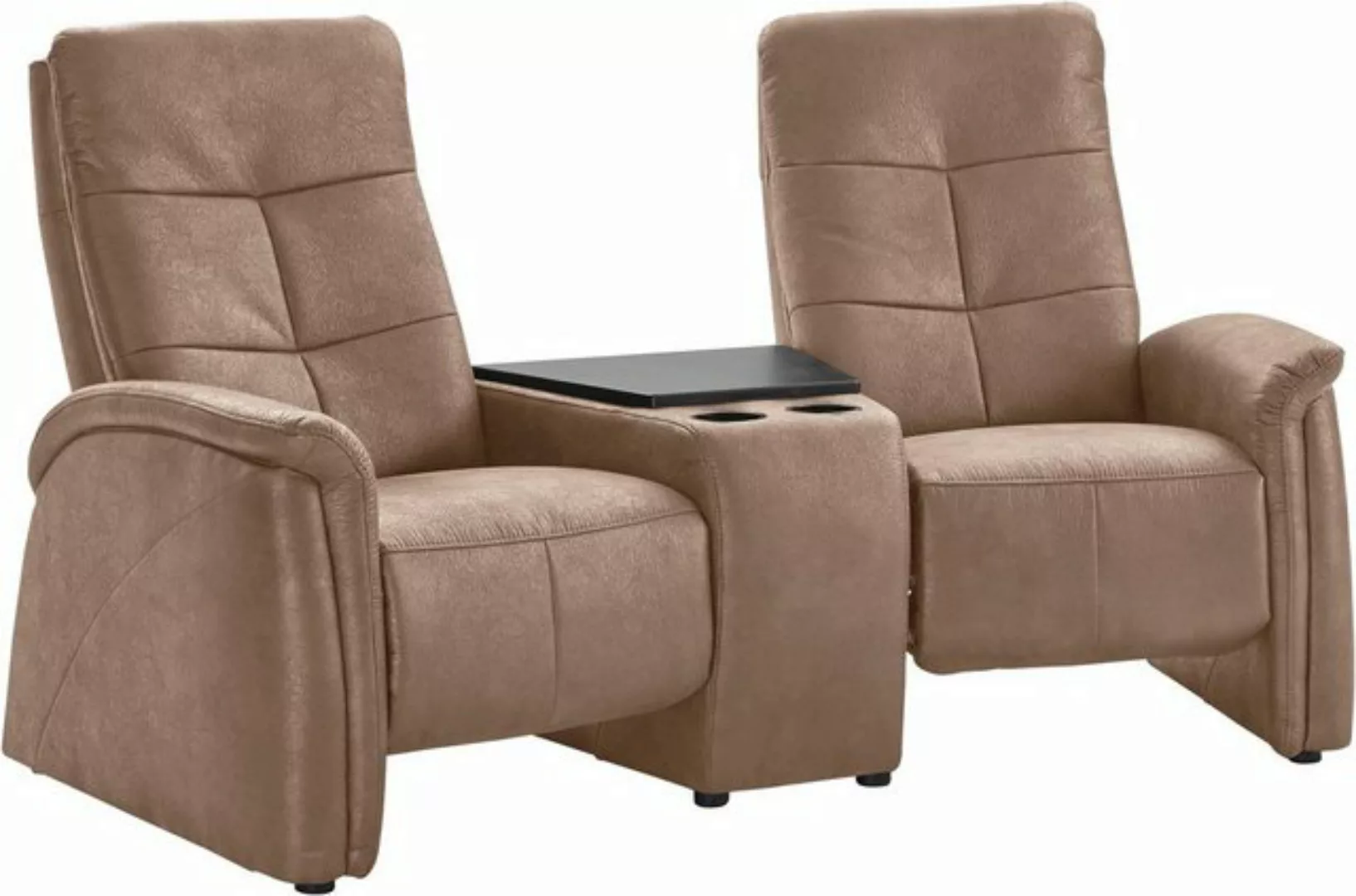 exxpo - sofa fashion 2-Sitzer Tivoli, Kinosofa mit Relaxfunktion, mit Ablag günstig online kaufen